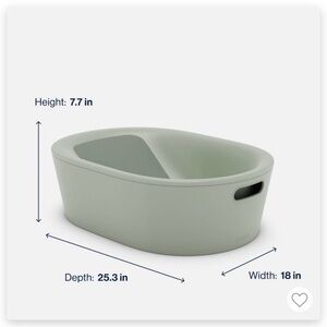 Lalo 3 in 1 Tub- in Sage